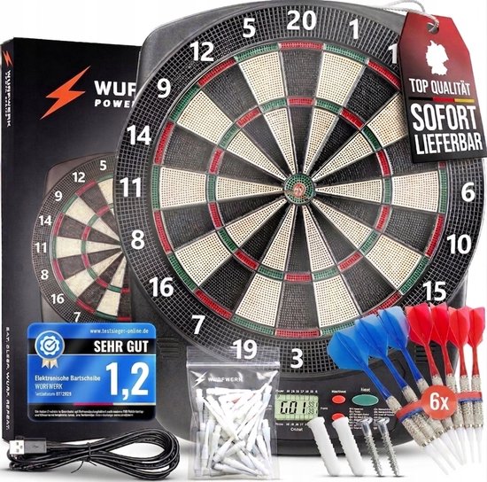 Professionele Elektronische Dartbord voor 8 Spelers - Toernooi Standaard