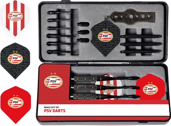 PSV Darts Gift Set - Dartpijlen van Shot!