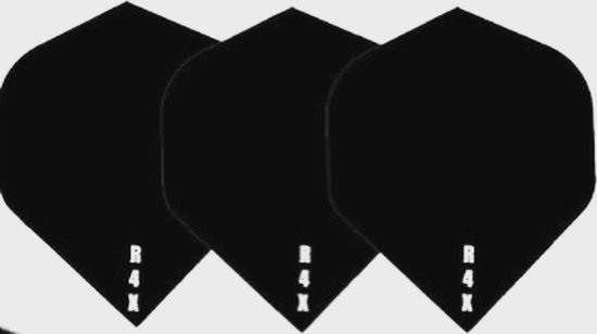 R4X FLIGHT SET VAN 3 FLIGHTS 100 MICRON MEEST VERKOCHT | 3 FLIGHTS | ZWART | van R4X
