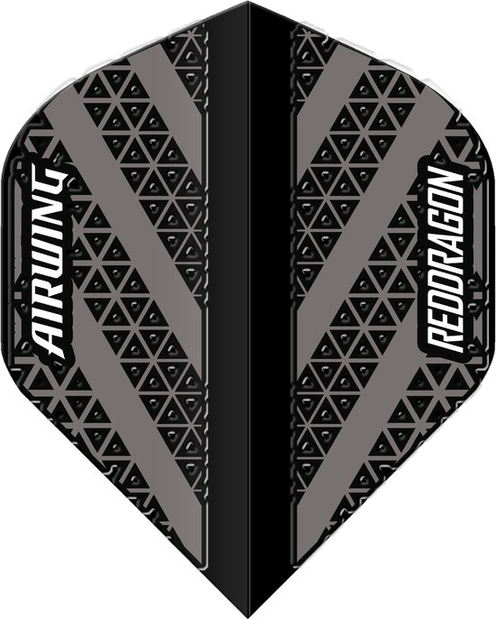 Red Dragon Airwing Black Grey - Dart Flights van Merkloos