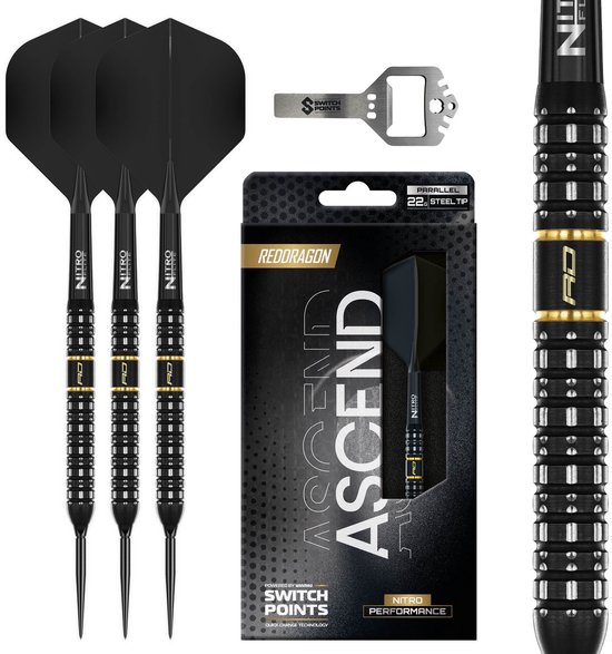 Red Dragon Ascend Parallel Switch Point 90% - Dartpijlen van Red Dragon