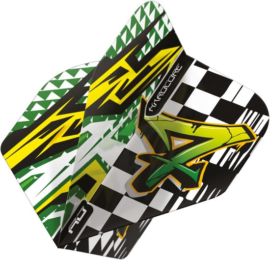 Red Dragon Falcon GT7 Hardcore XT - Dart Flights van Merkloos