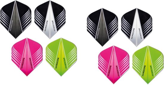 Red Dragon Flights Combo 31. 8 Sets Hardcore Radical van Red Dragon