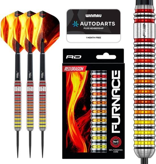 Red Dragon Furnace 90% Tungsten Core - Dartpijlen van Red Dragon