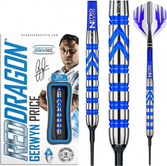 Red Dragon Gerwyn Price 90% - Soft Tip Darts van Merkloos