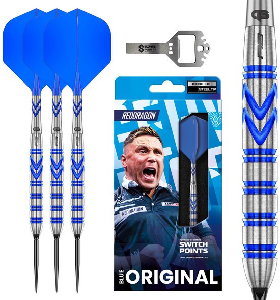 Red Dragon Gerwyn Price Blue Original Switch Point 90% - Dartpijlen van Red Dragon