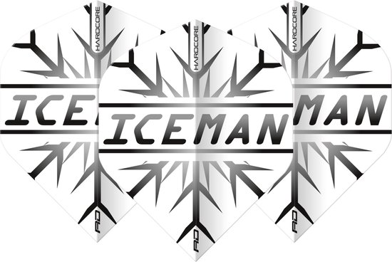 Red Dragon Gerwyn Price Grey Snowflake - Dart Flights van Merkloos
