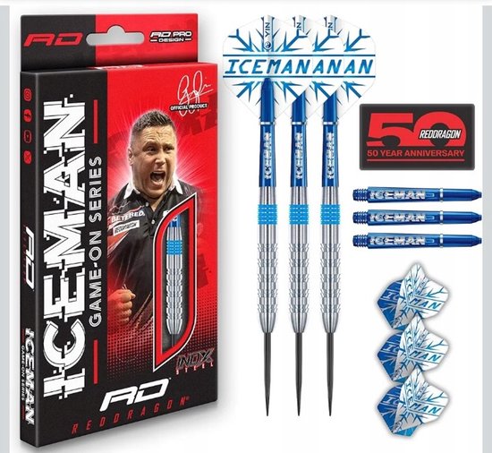 Red Dragon Gerwyn Price Iceman 20g Dartpijlen van Red Dragon
