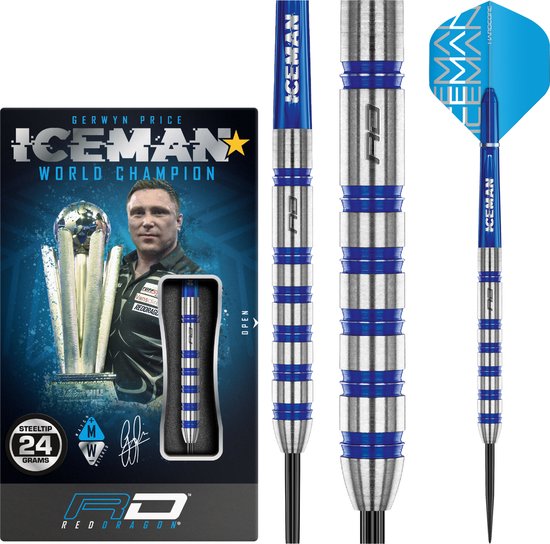 Red Dragon Gerwyn Price Iceman Challenger 80% - Dartpijlen van Red Dragon