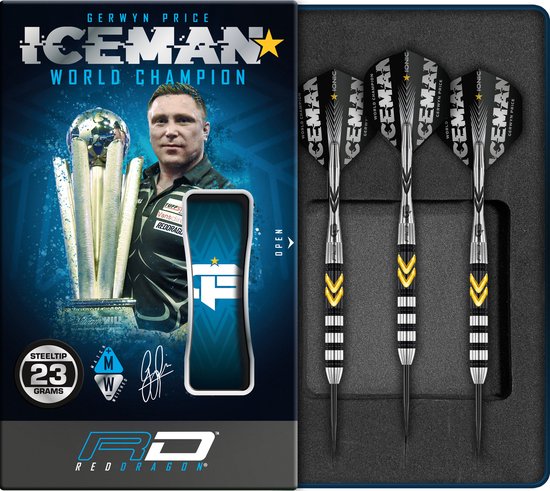 Red Dragon Gerwyn Price Thunder SE 90% - Dartpijlen van Merkloos
