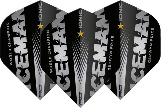 Red Dragon Gerwyn Price WC2021 Silver Edition - Dart Flights van Red Dragon