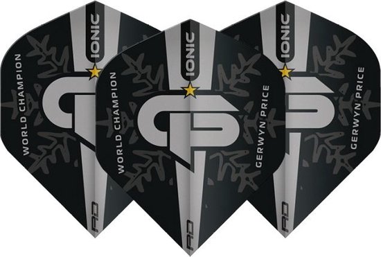 Red Dragon Gerwyn Price WC2021 Silver Logo Edition - Dart Flights van Red Dragon
