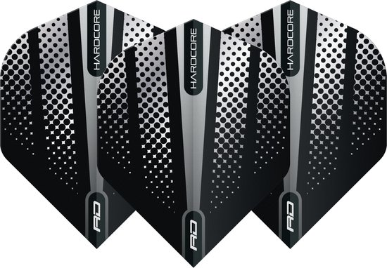 Red Dragon Hardcore Radical Black Flash - Dart Flights van Red Dragon