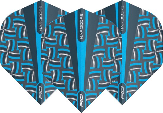 Red Dragon Hardcore Radical Blue Rope - Dart Flights van Merkloos