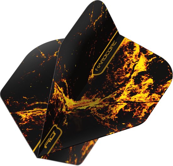 Red Dragon Hardcore Radical Golden Strike - Dart Flights van Red Dragon