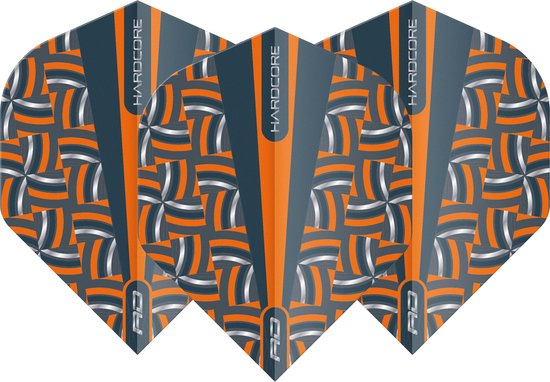 Red Dragon Hardcore Radical Orange Rope - Dart Flights van Merkloos