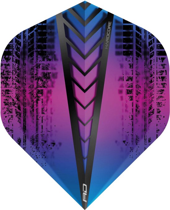 Red Dragon Hardcore Radical Rainbow - Dart Flights van Red Dragon
