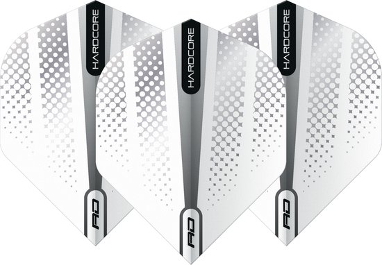 Red Dragon Hardcore Radical Silver Flash - Dart Flights van Merkloos