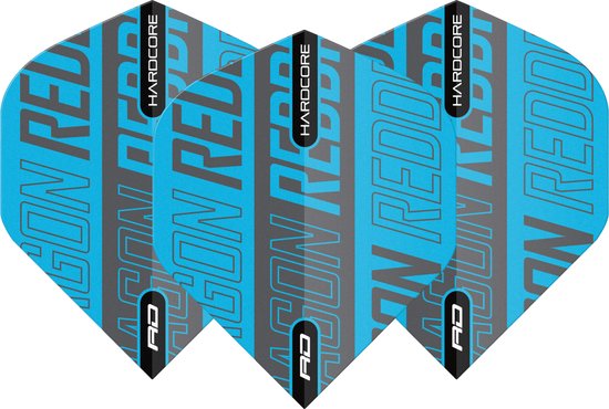 Red Dragon Hardcore XT Blue & Black Print - Dart Flights van Red Dragon