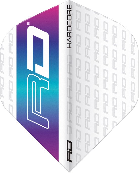 Red Dragon Hardcore XT RD Logo Rainbow - Dart Flights van Merkloos