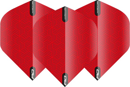 Red Dragon Hardcore XT Red - Dart Flights van Merkloos