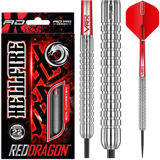 Red Dragon Hell Fire A 80% - Dartpijlen