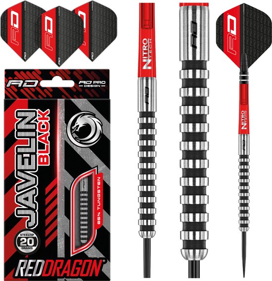 Red Dragon Javelin Black 85% - Dartpijlen van Red Dragon