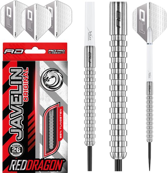RED DRAGON - Javelin Steeltip Tungsten Dartpijlen Professioneel - 26 gram van Red Dragon
