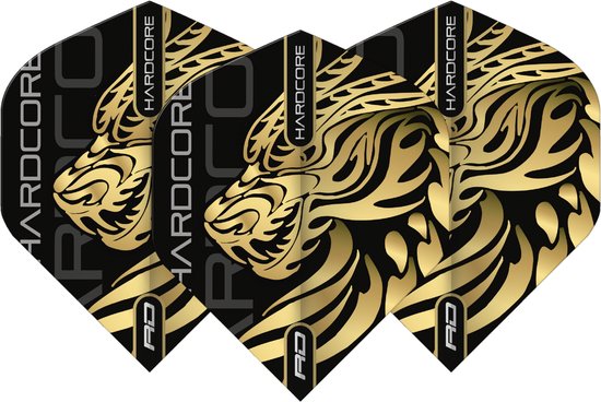 Red Dragon Jonny Clayton Hardcore Dragon Gold - Dart Flights van Red Dragon
