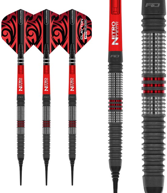 Red Dragon Jonny Clayton Hiraeth 90% - Soft Tip Darts van Red Dragon