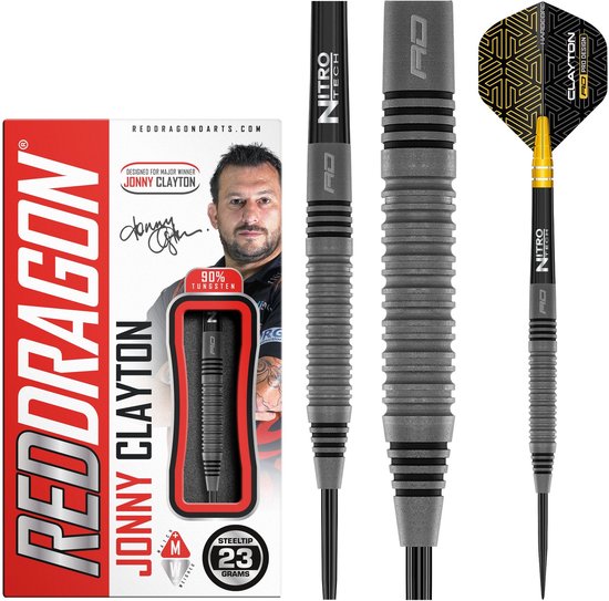 Red Dragon Jonny Clayton Oxide Edition 90% - Dartpijlen van Red Dragon