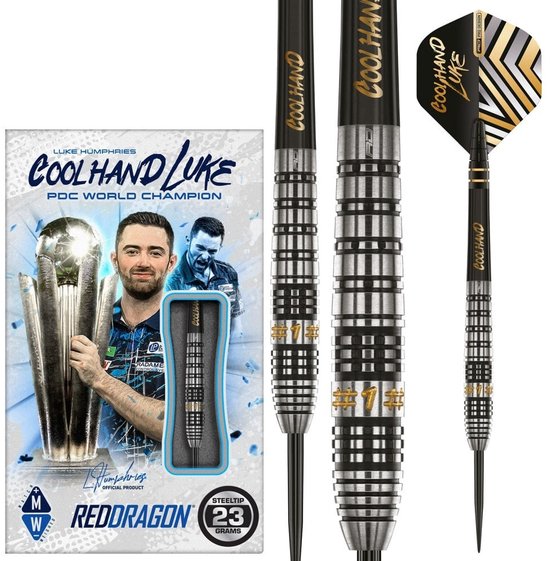 Red Dragon Luke Humphries Prestige 90% - Dartpijlen van Red Dragon