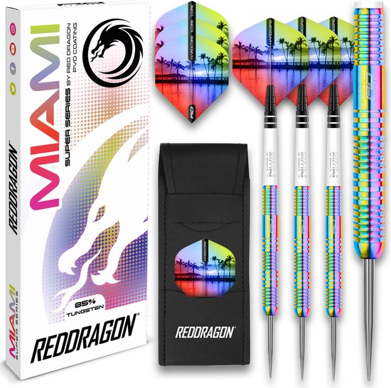 Red Dragon Miami 85% Dartshopper Exclusives - Dartpijlen van Merkloos