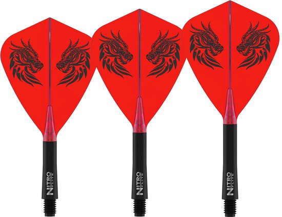 Red Dragon Nitro Flite System Jonny Clayton Kite - Dart Flights