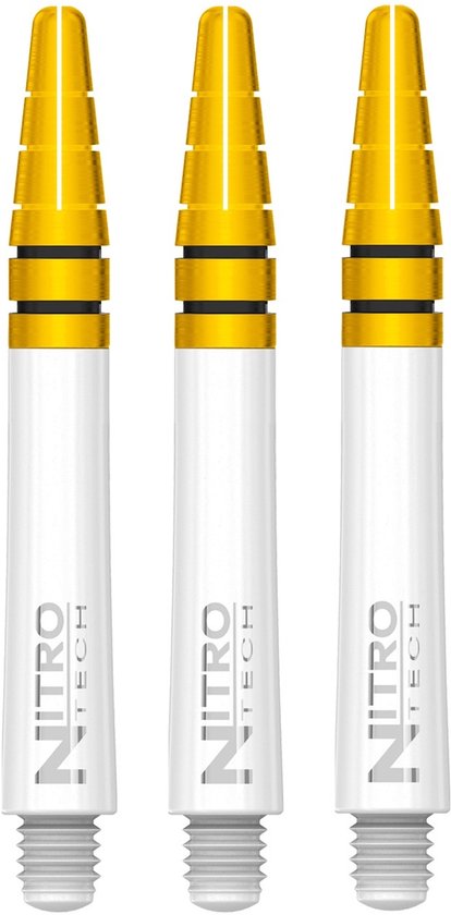 Red Dragon Nitrotech White/Gold - Dart Shafts van Red Dragon