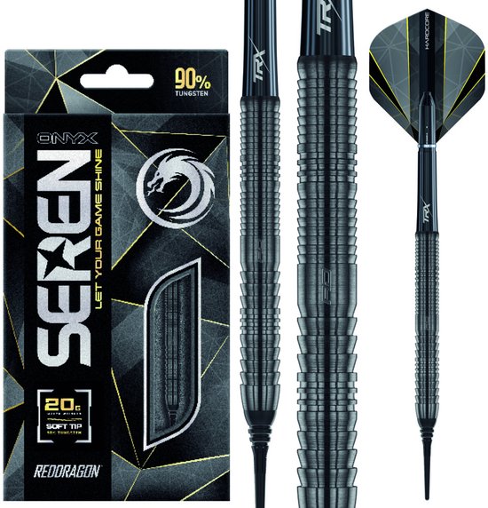 Red Dragon Onyx 1 90% - Soft Tip Darts van Red Dragon