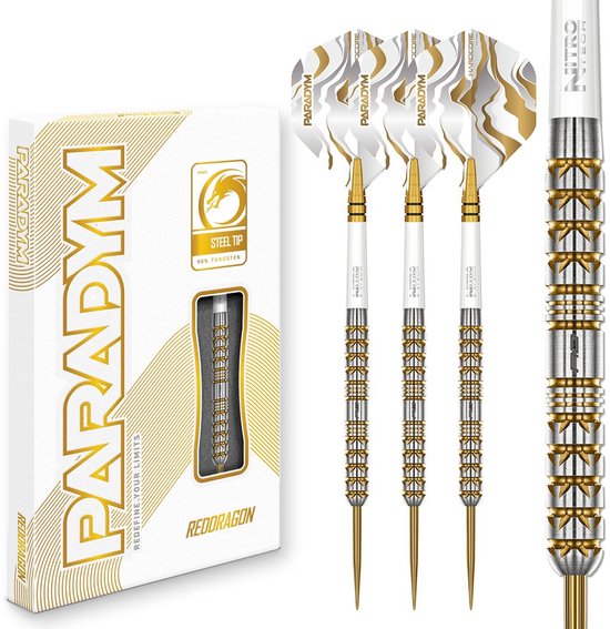 Red Dragon Paradym Gold Parallel 90% - Dartpijlen van Red Dragon