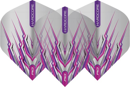 Red Dragon Peter Wright Hardcore Mohawk Purple - Dart Flights van Merkloos