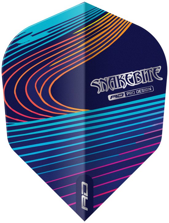 Red Dragon Peter Wright Hardcore Snakebite Multi Colour NO6 - Dart Flights van Red Dragon