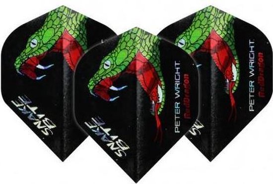 Red Dragon Peter Wright Snakebite Holographic Flight - Dart Flights van Red Dragon
