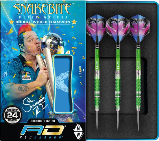 Red Dragon Peter Wright Snakebite Mamba 2 90% - Dartpijlen van Red Dragon