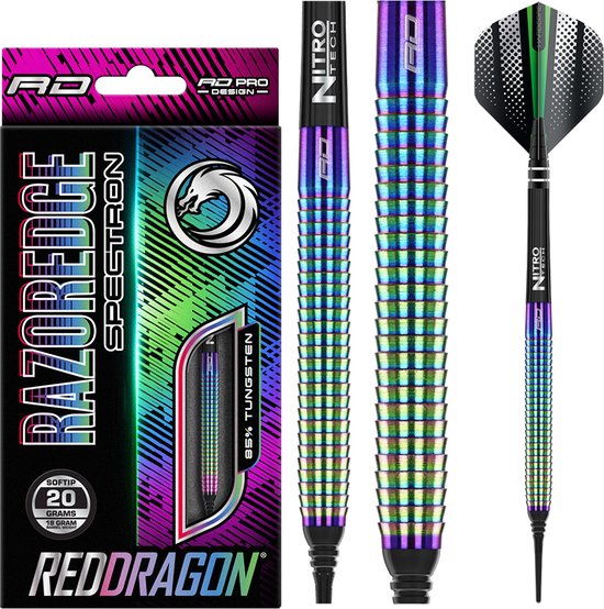Red Dragon Razor Edge Spectron 85% - Soft Tip Darts van Red Dragon