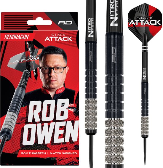 Red Dragon Robert Owen 90% - Dartpijlen