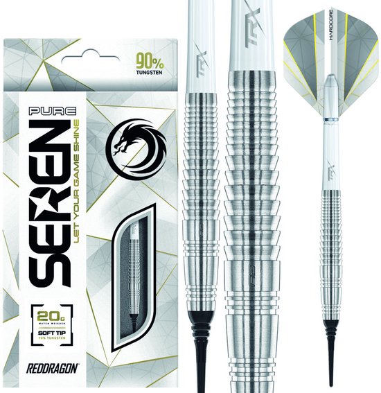 Red Dragon Seren 4 90% - Soft Tip Darts van Merkloos