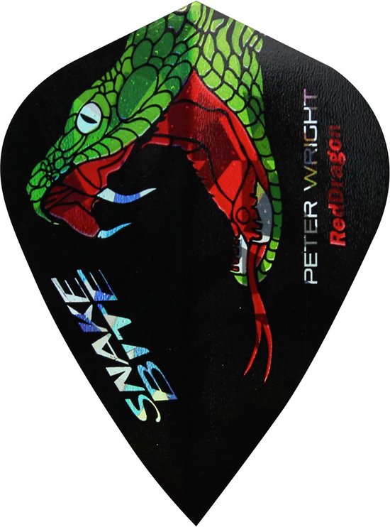 RedDragon Peter Wright Snakebite Kite - Zwart van Reddragon