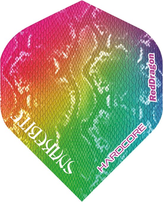 Reddragon Snakebite Hardcore Special Dart Flights - Snake Skin van Reddragon