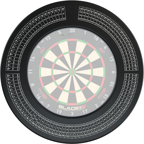 REN® Dartbord Surround Ring - Surround Ring - Zwart - 70cm x 70cm x 4cm