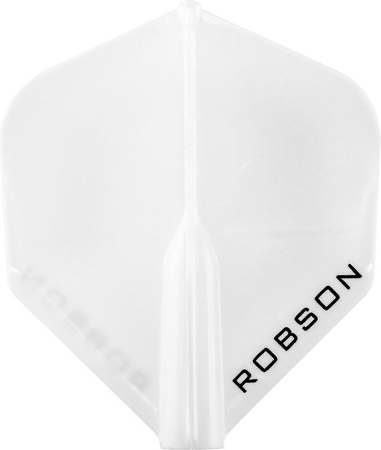 Robson Standaard Dartflights - Wit- () van Robson
