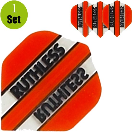 Ruthless Dart Flights - Oranje van Merkloos