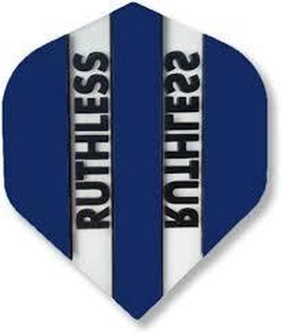 ruthless flights 5 sets donkerblauw/doorzichtig van Ruthless